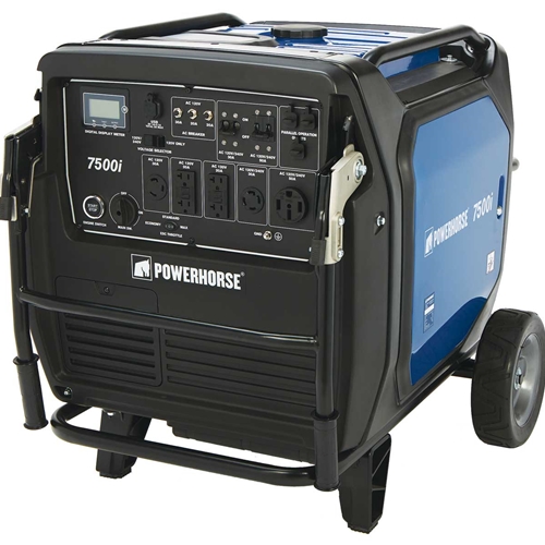 Powerhorse Inverter Generator - 7500 Surge Watts & 6500 Rated Watts