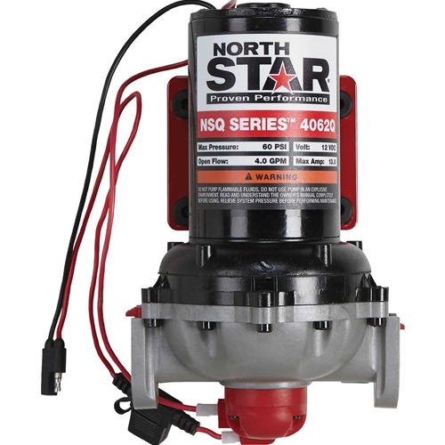 NorthStar NSQ Series 12-Volt On-Demand Sprayer Diaphragm Pump with Quick-Connect Ports - 4 GPM