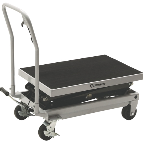 テーブル Strongway 2-Speed Hydraulic Rapid Lift XT Table Cart - 1000