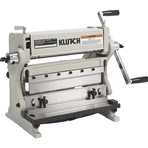 Klutch 3-In-1 Combination Sheet Metal Machine - 12in