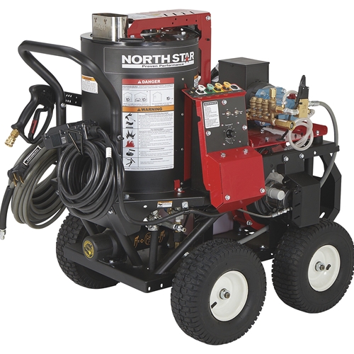 NorthStar Electric Wet Steam and Hot Water Pressure Washer - 2750 PSI, 2.5 GPM & 230 Volts