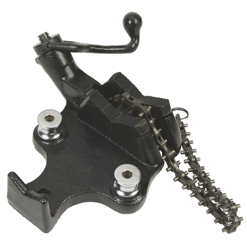 Klutch Pipe Chain Clamp Vise - 3in Jaw Width