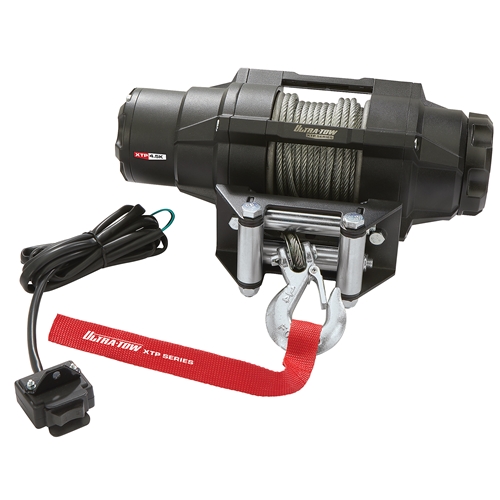 Ultra-Tow XTP 12-Volt DC-Powered Electric ATV/UTV Winch - 4500-Lb Capacity & Steel Wire Rope