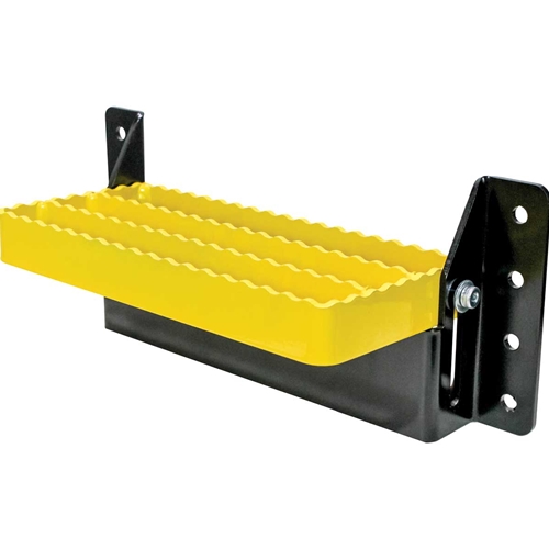 KM Flip-Up Step - Yellow/Black | Universal Mount