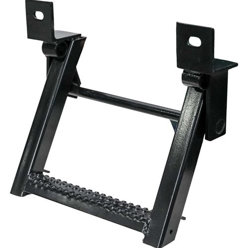 KM Retractable Truck Step with Non-Slip Tread | Tractorseats.com