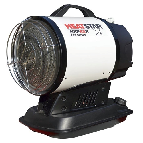 Portable Radiant Heater | HSP60R Pro Series | 58K BTU/hr | Kerosene/Diesel/Oil