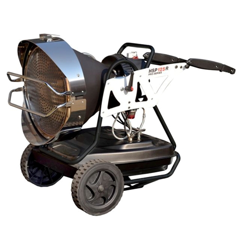 Portable Radiant Heater | HSP125R Pro Series | 102K/146K BTU/hr | Kerosene/Diesel/Oil