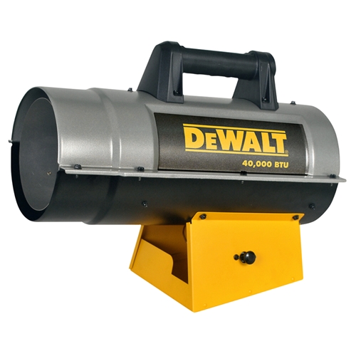 DEWALT Forced Air Heater | DXH40FA | 40K BTU/hr | Propane