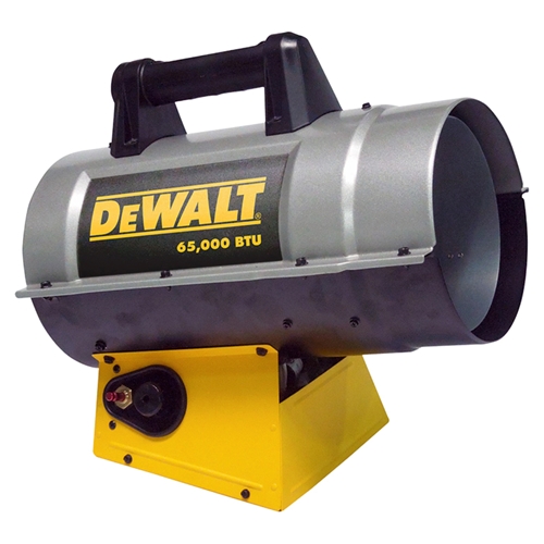 DEWALT Forced Air Heater | DXH65FAV | 35K/65K BTU/hr | Propane