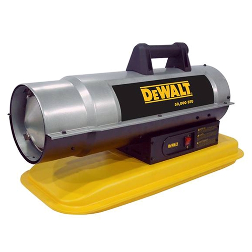 DEWALT Forced Air Heater | DXH50K | 50K BTU/hr | Kerosene/Diesel