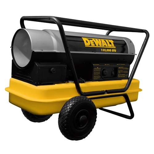 DEWALT Forced Air Heater | DXH135HD | 135K BTU/hr | Kerosene/Diesel