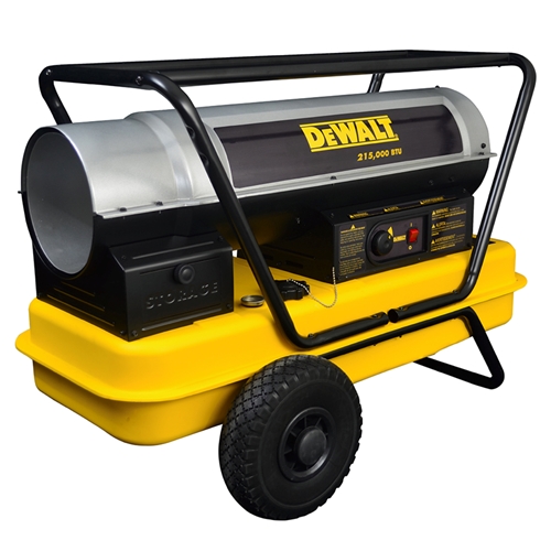DEWALT Forced Air Heater | DXH215HD | 215K BTU/hr | Kerosene/Diesel