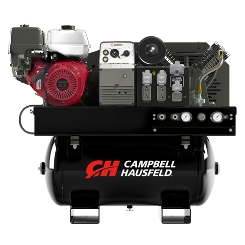 30-Gallon Air Compressor | Electric Start | 3 In 1 Com/Gen/Weld | Honda GX390