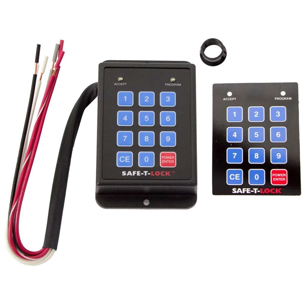 Safe-T-Lock Electronic Code Switch Safe-T-Lock Programmable Security Lock  Miscellaneous Tractor Accessories  Safety