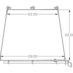 28" Weight Box
