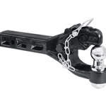 Ultra-Tow 6-Ton Dual-Purpose 2" Receiver Pintle Hook Hitch