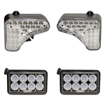 Complete Bobcat M Series Skid Steer LED Light Kit (For Newer Models)