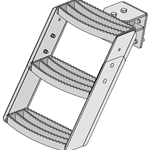 International Harvester 06-66 Hiniker Series Step