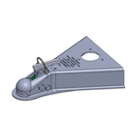 Ultra-Tow XTP Auto-Locking A-Frame Trailer Coupler - 5000 Lb Capacity & Fits 2" Ball