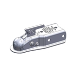 Ultra-Tow XTP Auto-Locking A-Frame Trailer Coupler - 3500 Lb Capacity, Fits 2" Ball & 2"W Channel