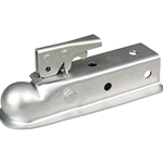 Ultra-Tow Posi-Lock Trailer Coupler - Fits 2" Ball, 3" Channel & 6000 Lb GVW