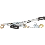 Strongway Heavy-Duty Double-Gear Hand Cable Puller - 2.5-Ton Single Line/5-Ton Double Line with Lift of 10.8ft/5.4ft