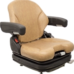 Brown Vinyl with Armrests - Air