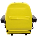 Yellow Vinyl with Armrests