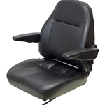 Black Vinyl with Armrests