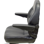 Black Vinyl with Armrests