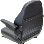 Black Vinyl with Armrests