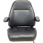 Black Vinyl with Armrests