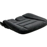 Seat Cushion Seat Pillow Fits Grammer LS95 H1 / 90AR Fabric Black Tractor