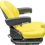 Yellow Vinyl with Armrests - Mechanical