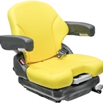 Yellow Vinyl with Armrests - Mechanical