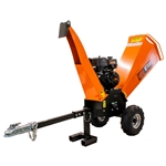 Brave | Towable Wood Chipper/Shredder | 5 In. Diameter Branches | 420cc | GPE211070