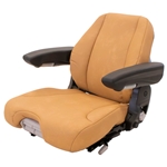 Tan Leatherette Vinyl