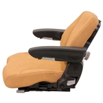 Tan Leatherette Vinyl
