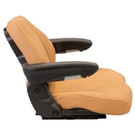 Tan Leatherette Vinyl