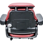 Red Leatherette Vinyl