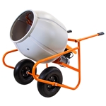 Brave | Portable Cement Mixer | 3.5 Cu. Ft. Poly Drum | 1/2 HP. 120V Motor | GWG311796
