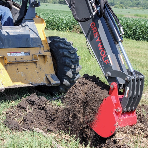 Bradco 511B Backhoe Attachment for Skid Steer Loader | Skid Steer Solutions