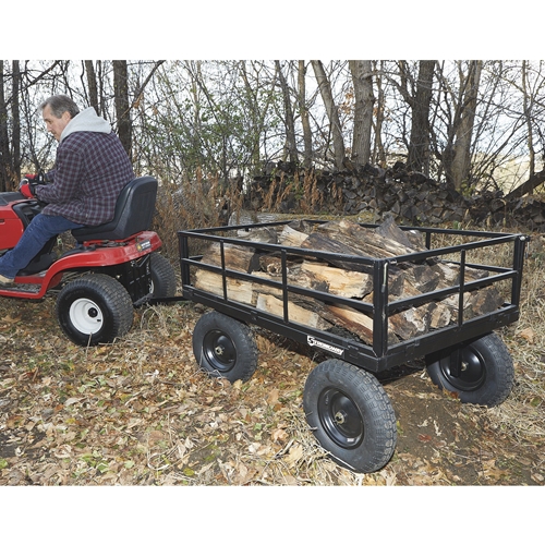 Strongway 12 ft³ Steel Cart 1500-lb Capacity 52