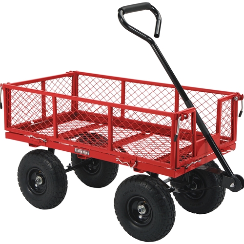 Ironton Steel Garden Cart - 400-lb Capacity & 38"L x 18.5"W x 21"H