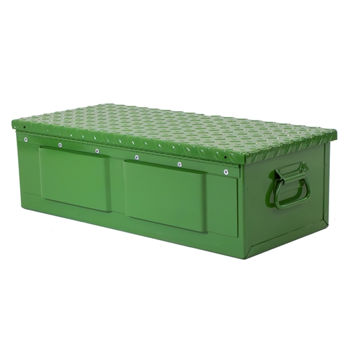 KM #30 Toolbox - Green | Tractor & Truck Top Mount Boxes