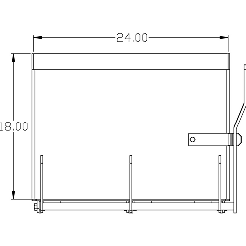 John Deere 8000-8010 Standard Weight Boxes | Front-End Rock Box