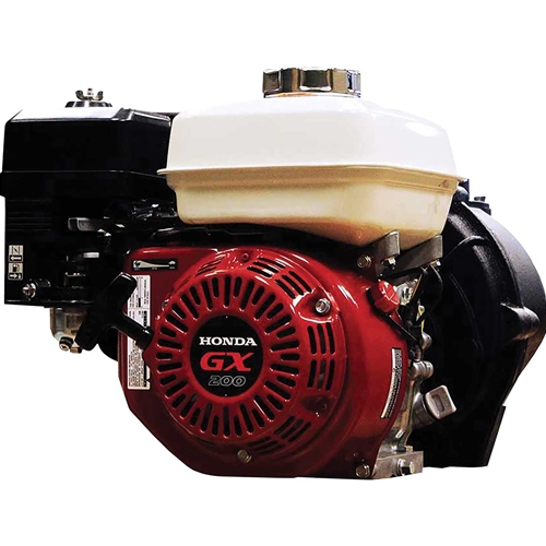 Banjo Cast Iron Transfer Pump with 2in Ports - Honda GX200 Engine - Recoil Start (trimmed)