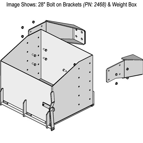 John Deere 8020T-8030T Series Standard Weight Boxes