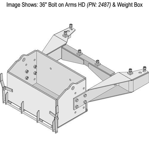 New Holland T9 Large Frame Series Heavy-Duty Weight Box