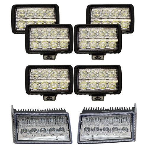Complete Case IH 5100-5200 Series Maxxum LED Light Kit